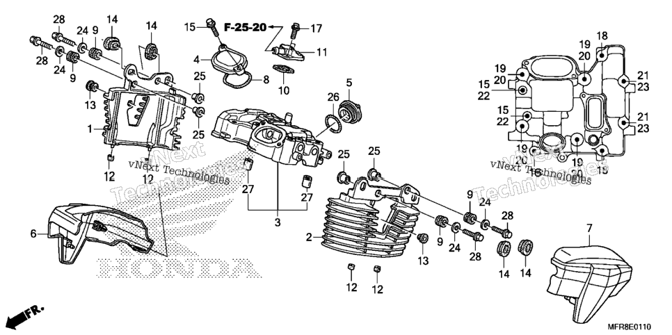 Rear Cylinder Head Cover