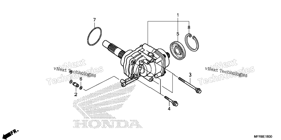 Side Gear Case