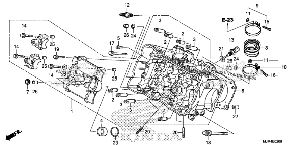 Cylinder Head (Fr.)