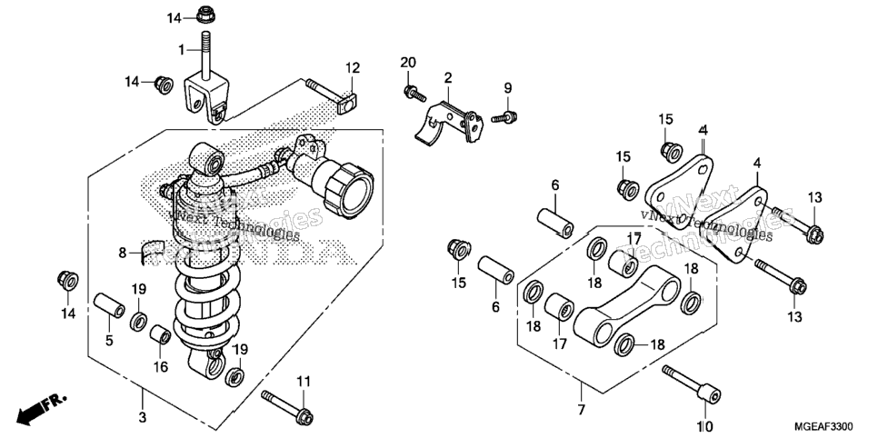 Rear Shock Absorber