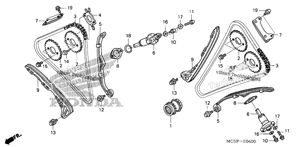 Cam Chain@Tensioner