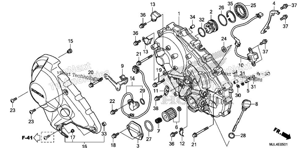 Right Crankcase Cover (2)