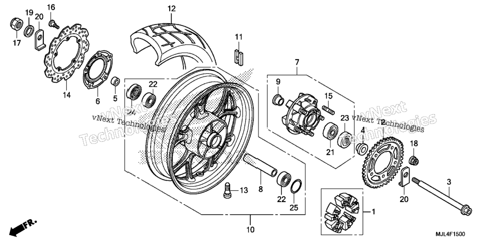 Rear Wheel