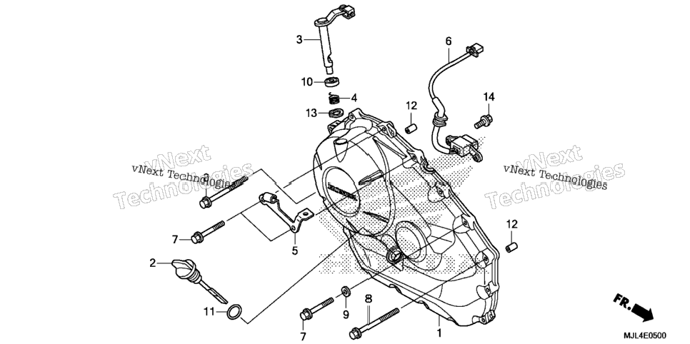 Right Crankcase Cover (1)
