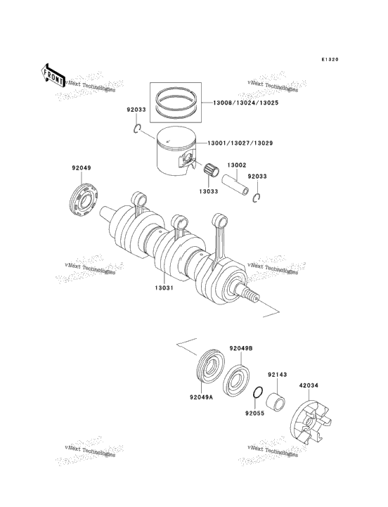 Crankshaft/Piston(S)
