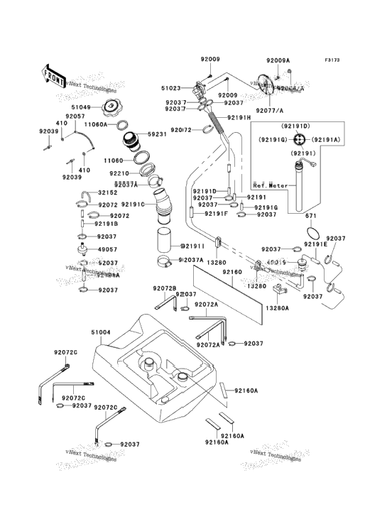 Fuel Tank (Jh1200-A1/A2/A3)