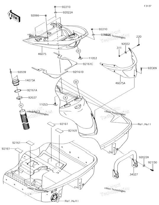 Hull Rear Fittings