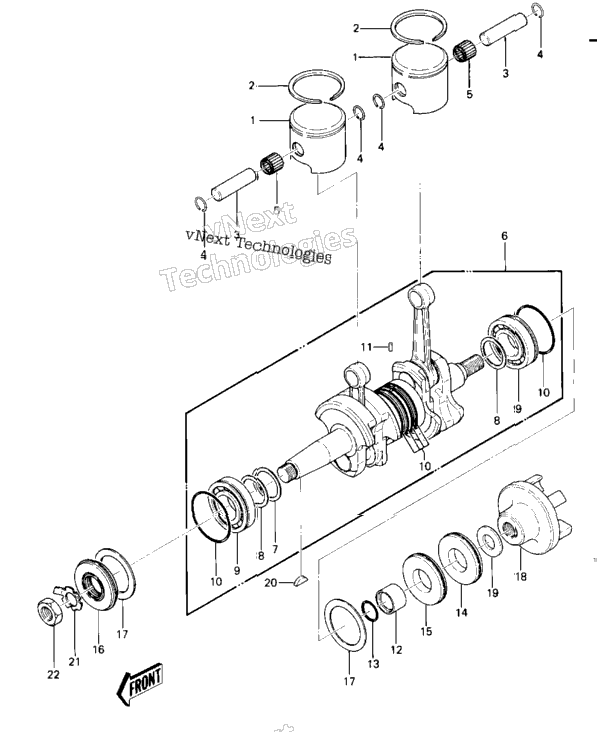 Crankshaft/Pistons