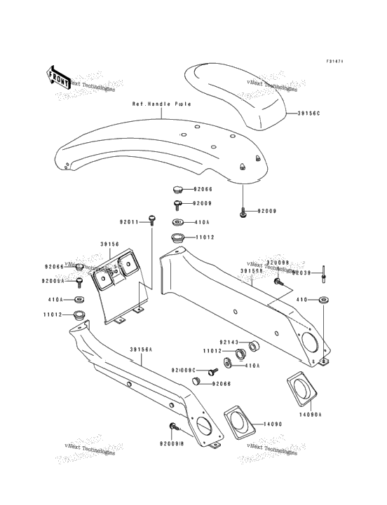 Pads (Kaw60986 93&Nami.)