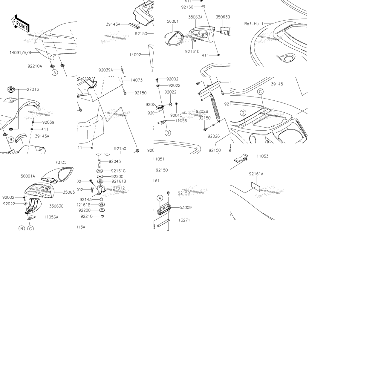 Hull Front Fittings
