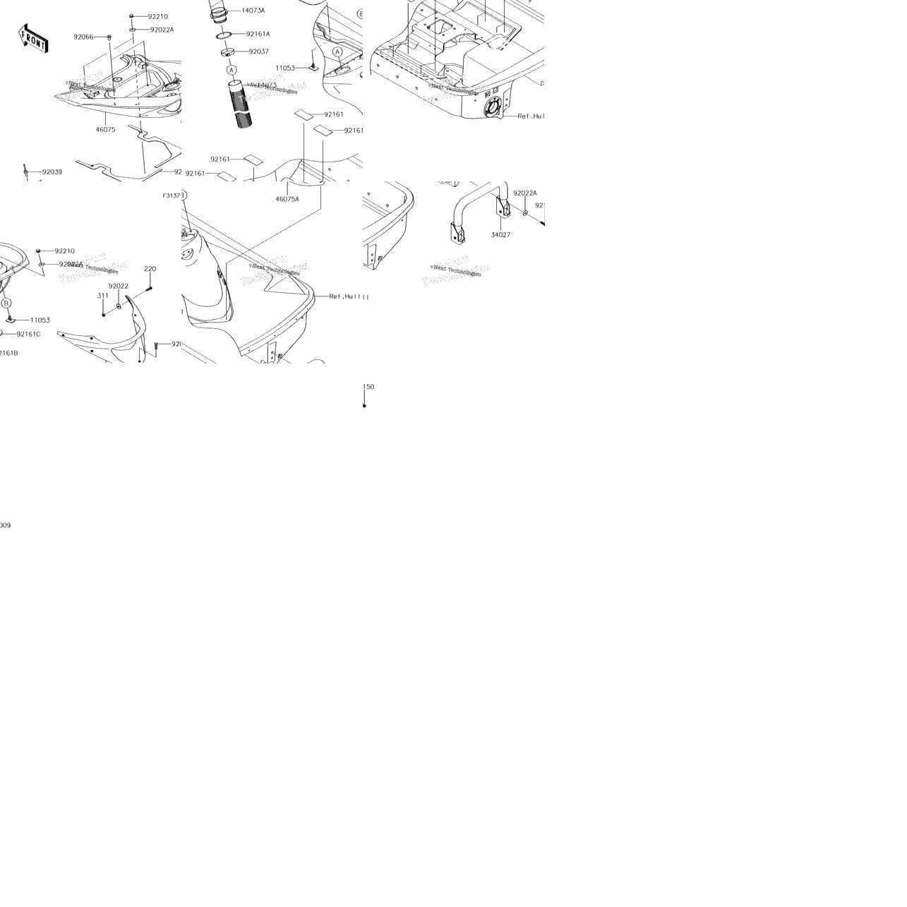 Hull Rear Fittings