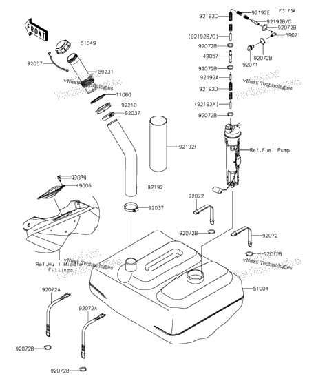Fuel Tank(Kef&Sim;Kgf)