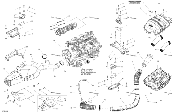 Engine And Air Intake Silencer