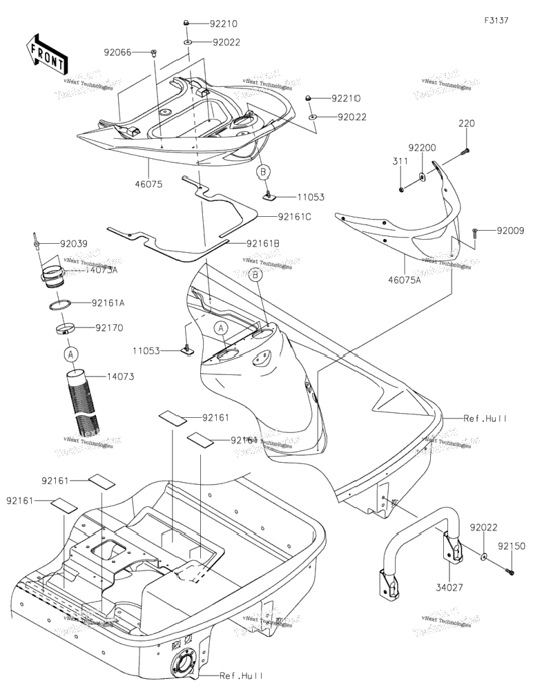 Hull Rear Fittings