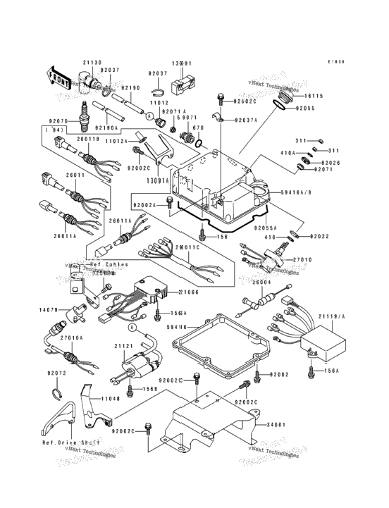 Ignition System (Jh750-B1/B2)