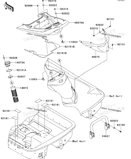Hull Rear Fittings