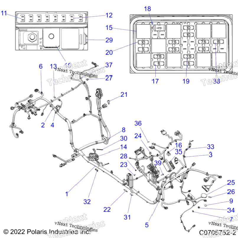 Electrical, Wire Harness, Chassis
