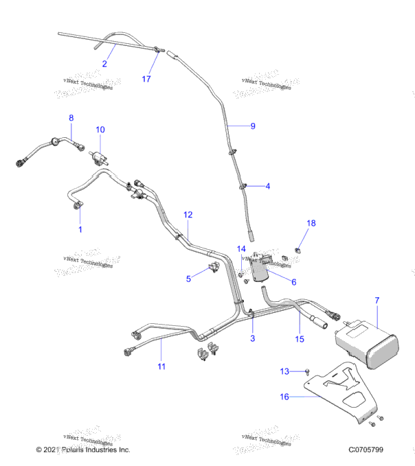 Fuel System, Lines, Evap Z24rad92bk
