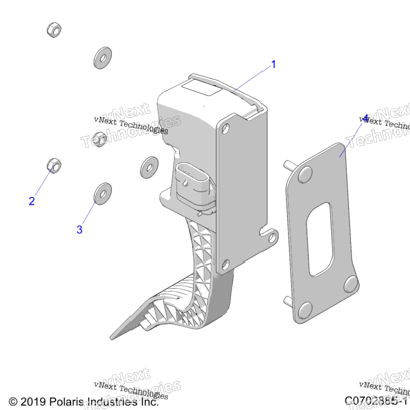 Engine, Throttle Pedal