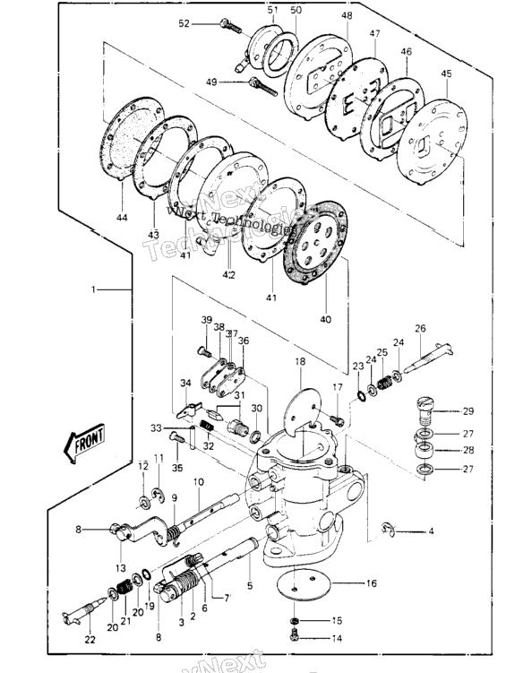 Carburetor ('84-'86 Js440-A8/A9/A1