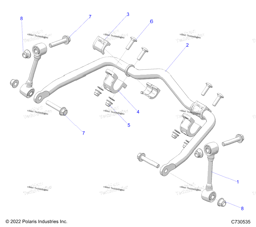 Suspension, Front Stabilizer Bar