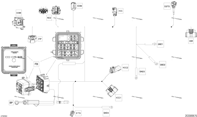 Electric - Main Harness - 278003783