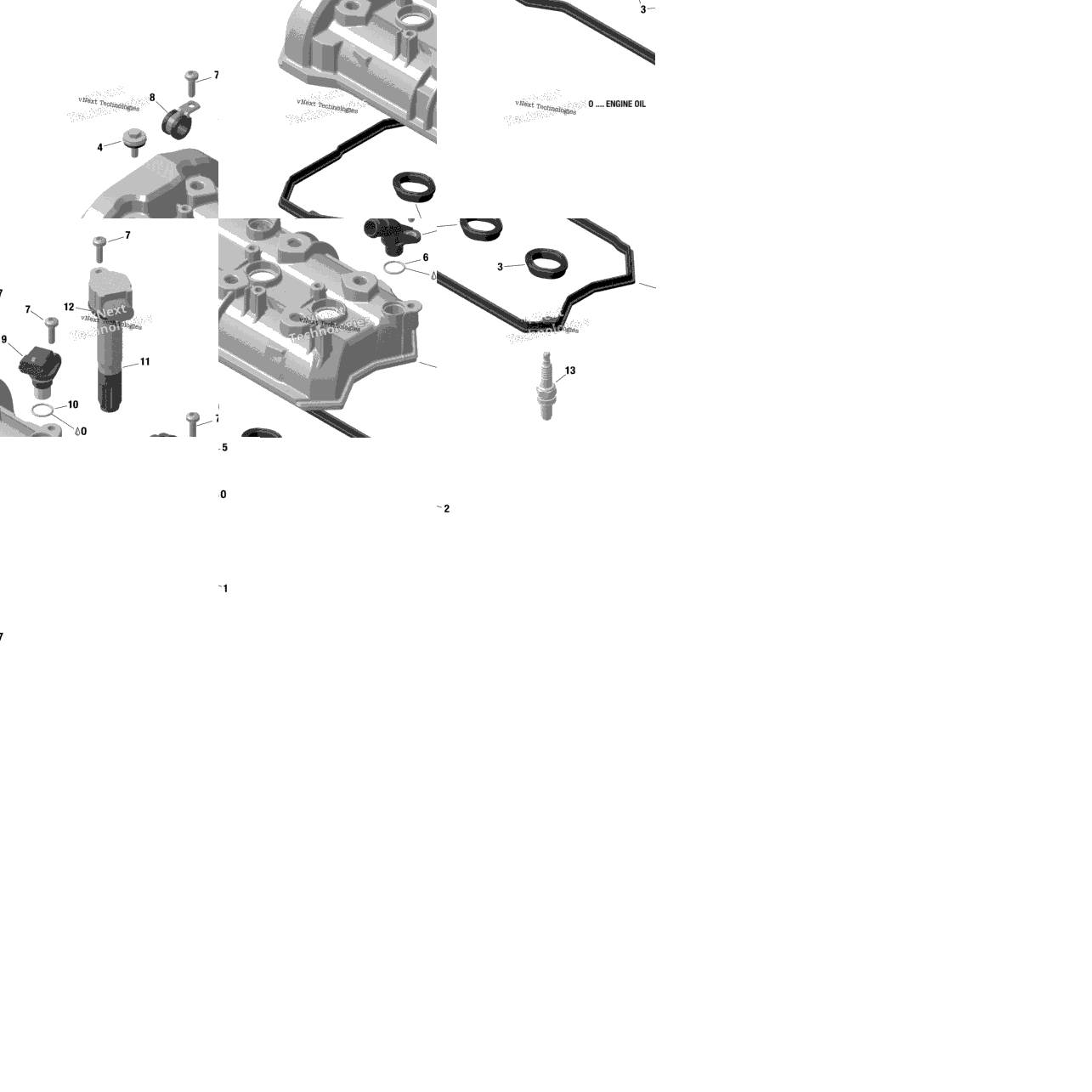 Rotax - Valve Cover - 903 / Built Up To Sept 28 2020