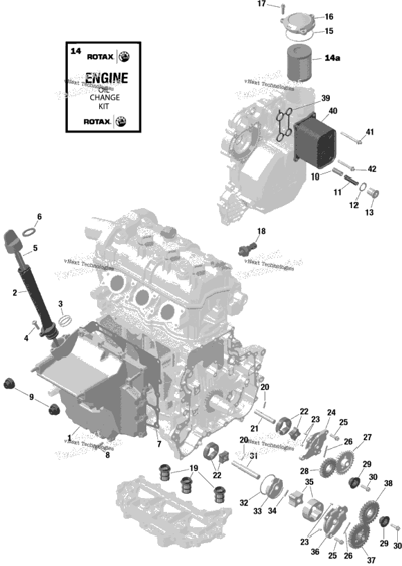 Rotax - Engine Lubrication / Built From Nov 6 2020