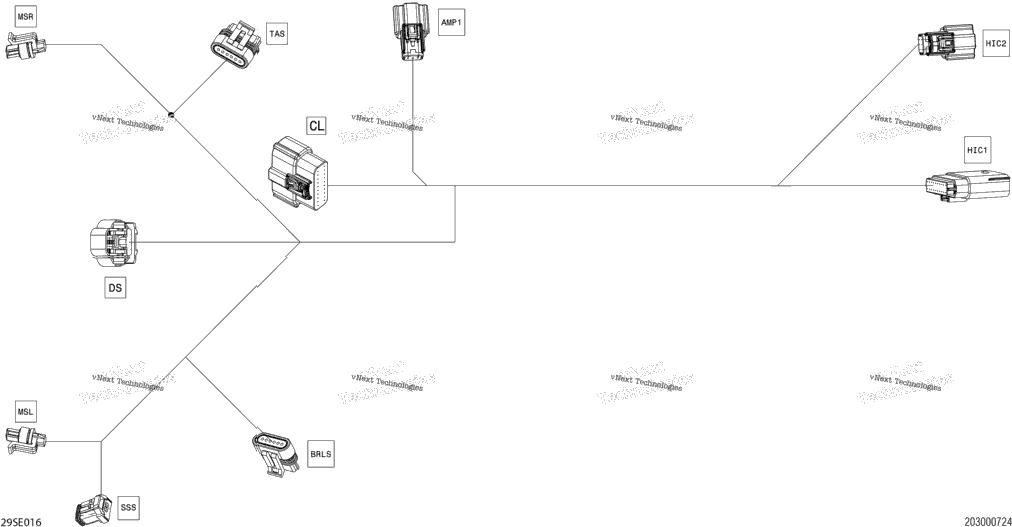 Electric - Steering Wiring Harness - 278004134