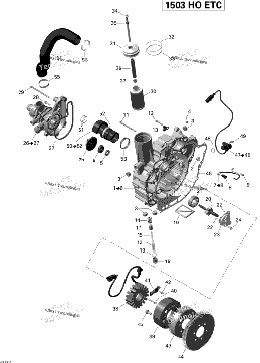 Pto Cover And Magneto