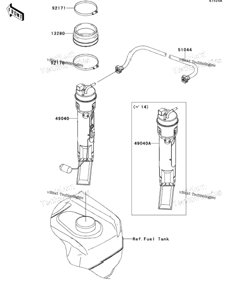 Fuel Pump(Adf&Sim;Aff)