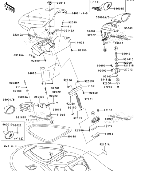 Hull Front Fittings