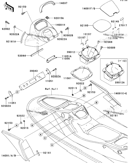 Hull Middle Fittings(Abf&Sim;Aef)