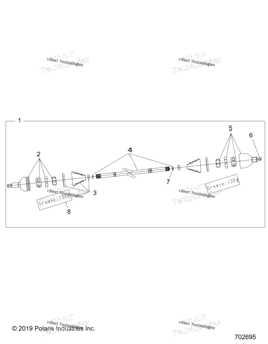 Drive Train, Half Shaft, Rear