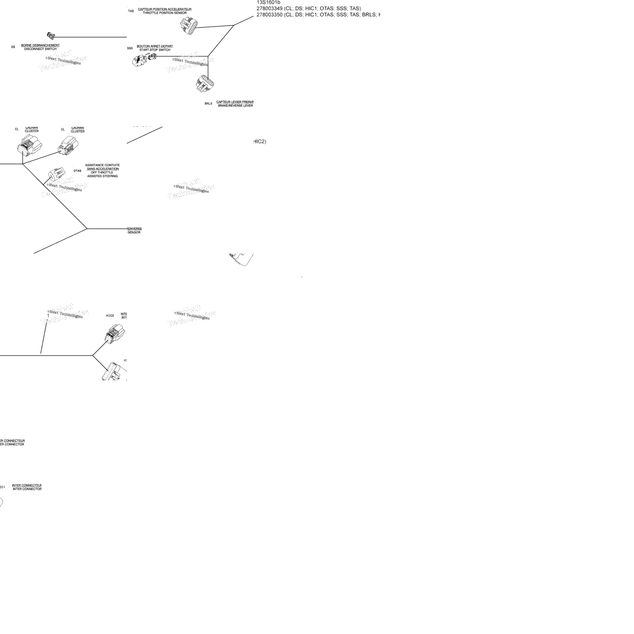 Electrical Harness - Steering, Base