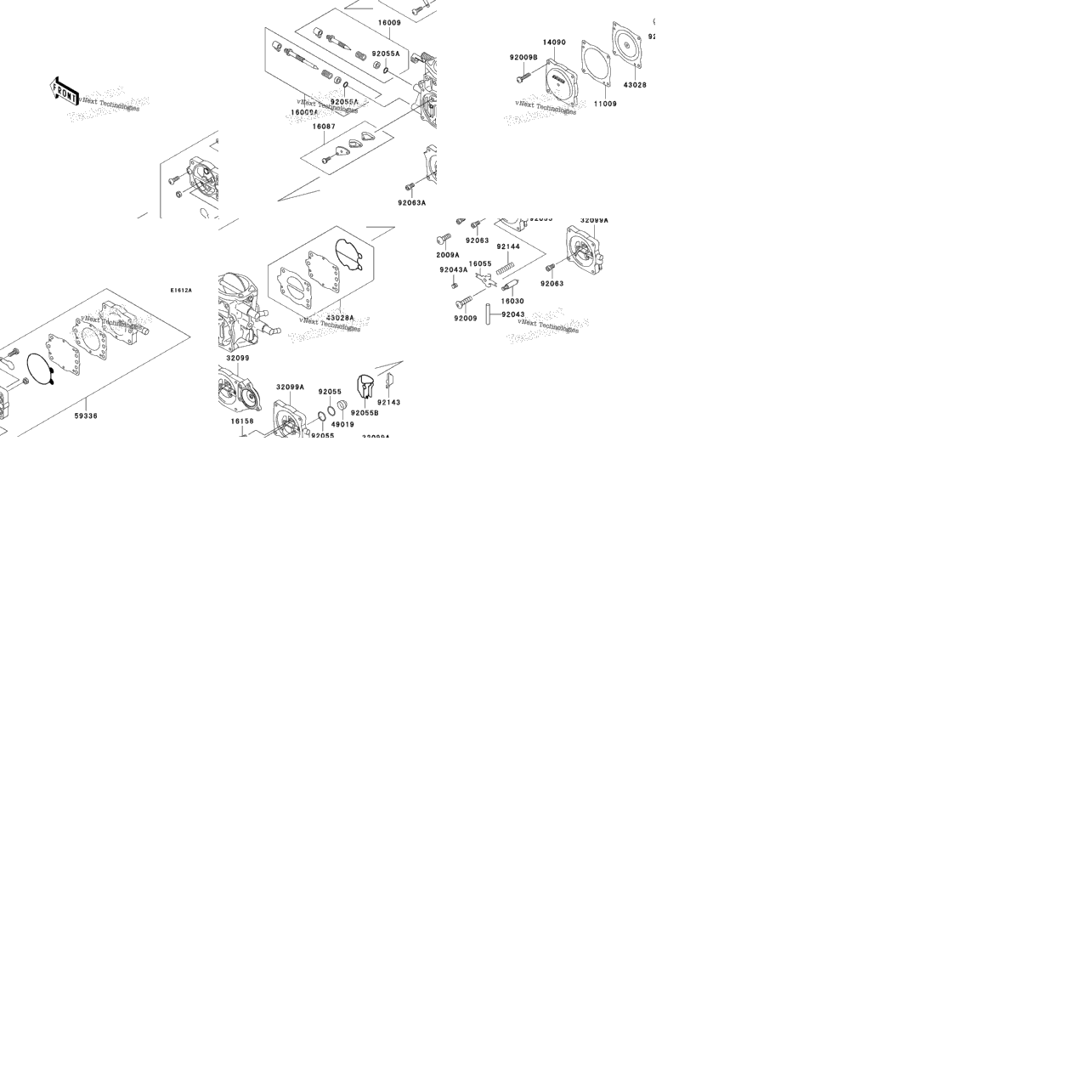 Carburetor Parts (Jht10ae006978-)