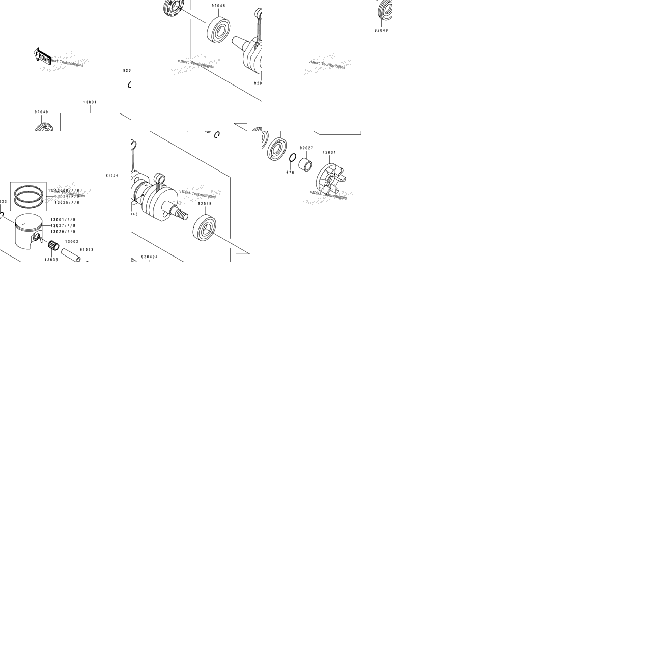 Crankshaft/Piston(S)(Js750-A1/A2)