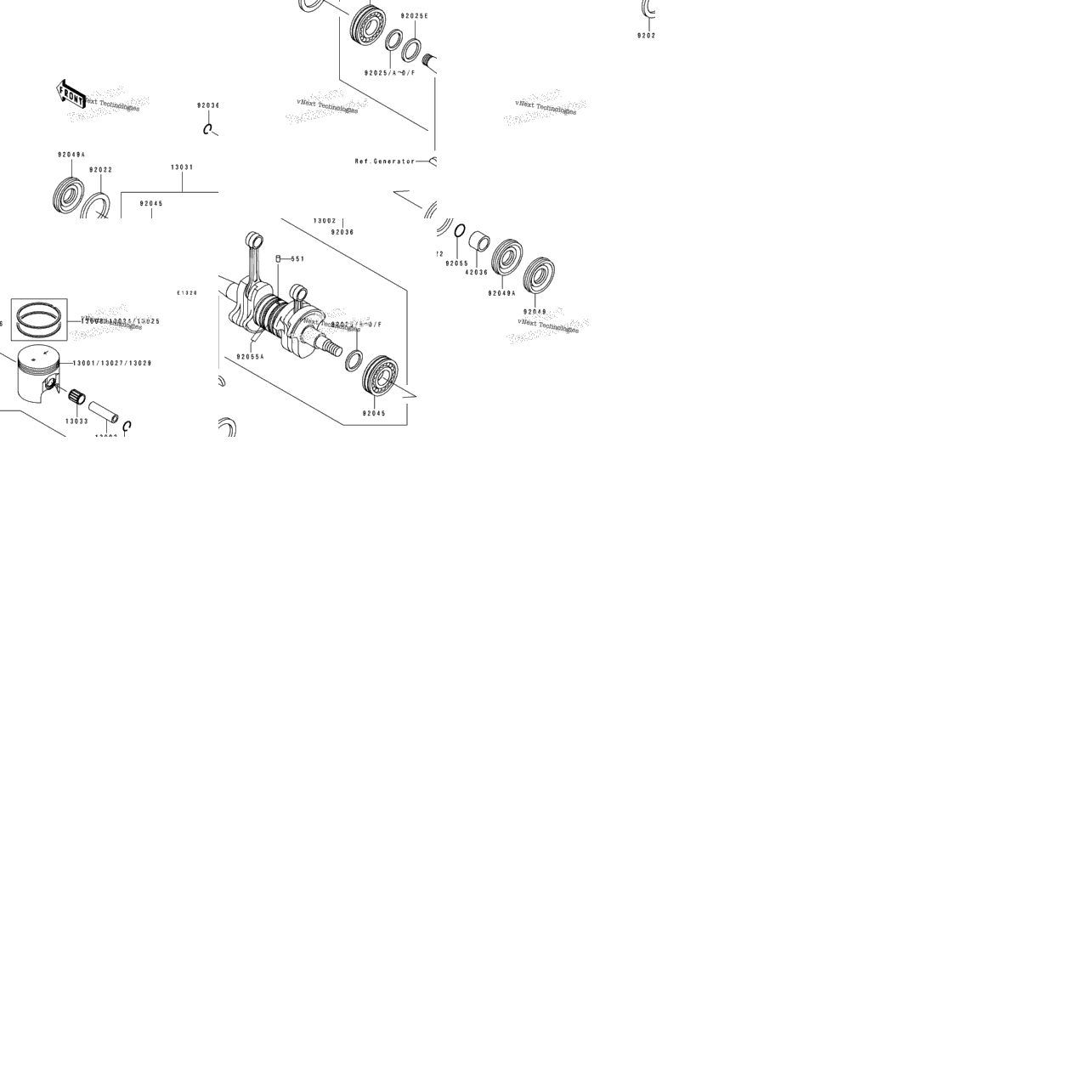 Crankshaft/Piston(S)