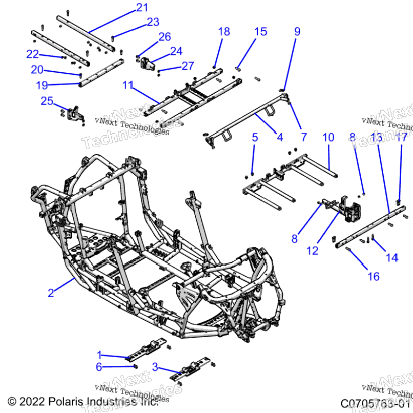Chassis, Main Frame Z24r4e92a/92B