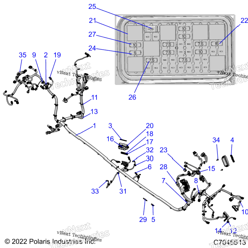 Electrical, Wire Harness, Chassis Z24r4e92a/92B