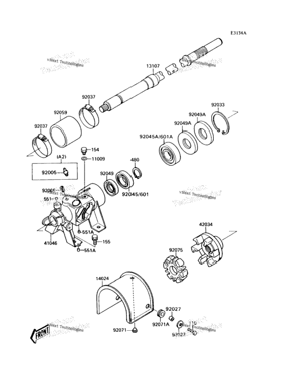 Drive Shaft (Js300-A2/A3/A4/A5)