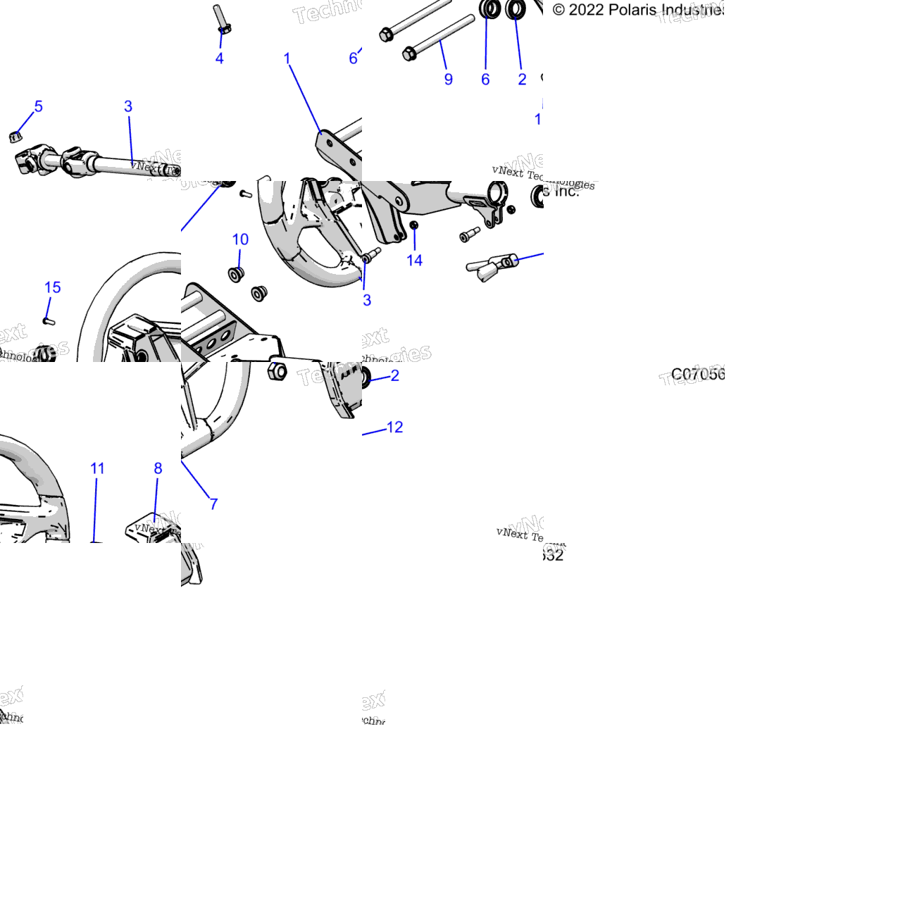 Steering, Upper, Standard Z24r4e92a/92B