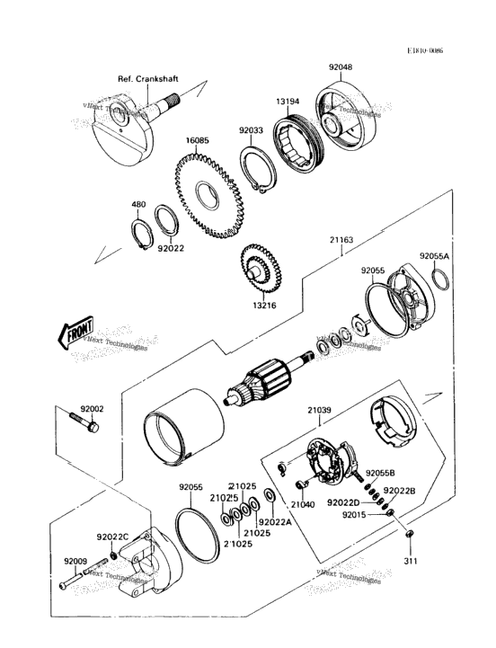 Starter Motor (Js300-A1)