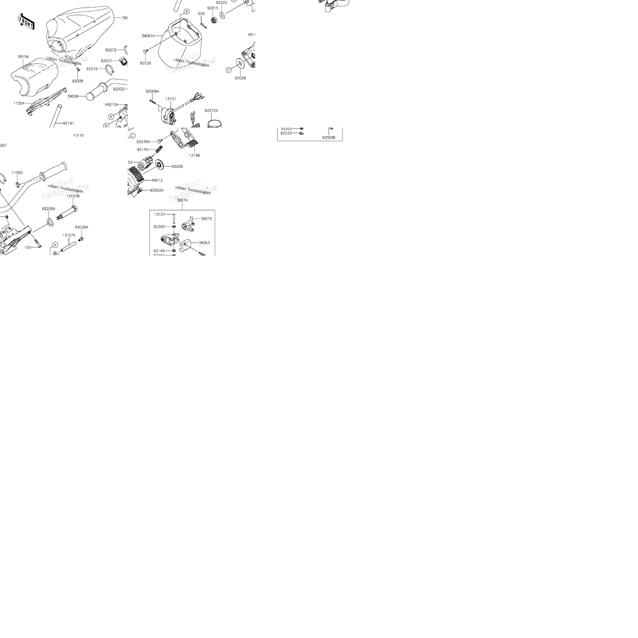 Handlebar(Kcf&Sim;Kef)