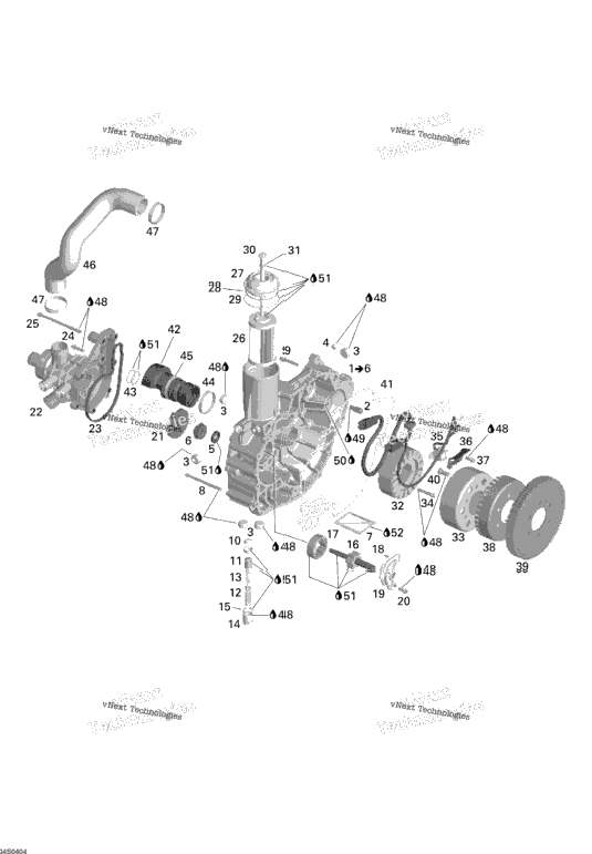 Pto Cover And Magneto