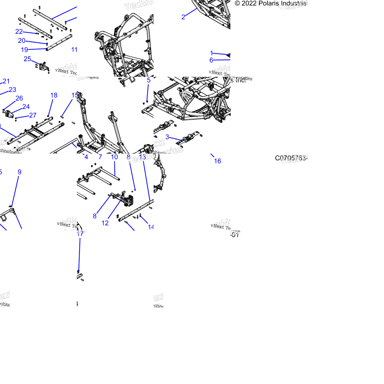 Chassis, Main Frame
