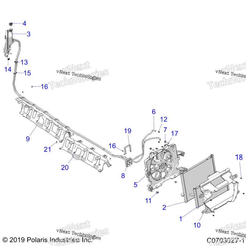Engine, Cooling, Radiator