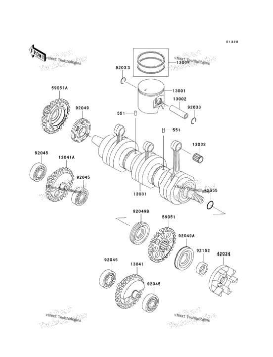 Crankshaft/Piston(S)