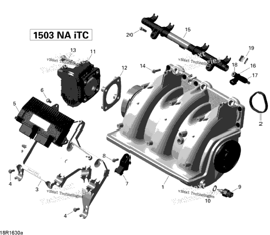 Air Intake Manifold And Throttle Body - 155_With Suspension