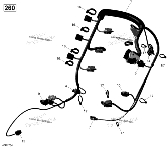 Engine Harness - 260